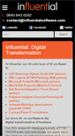 Mobile Screenshot of influentialsoftware.com